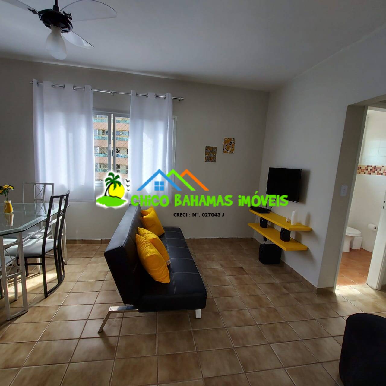 Apartamento à venda com 1 quarto, 52m² - Foto 3